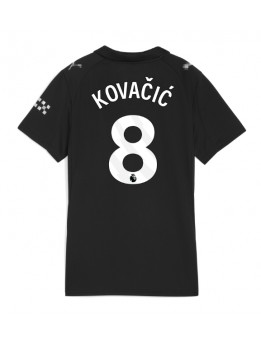 Manchester City Mateo Kovacic #8 Replika Borta Kläder Dam 2025-26 Kortärmad